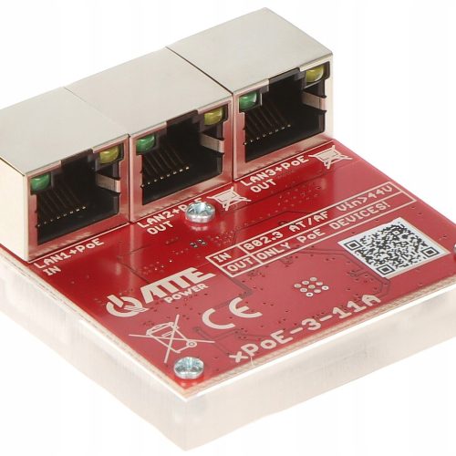 Switch Atte Power PoE XPOE-3-11A 3-portowy