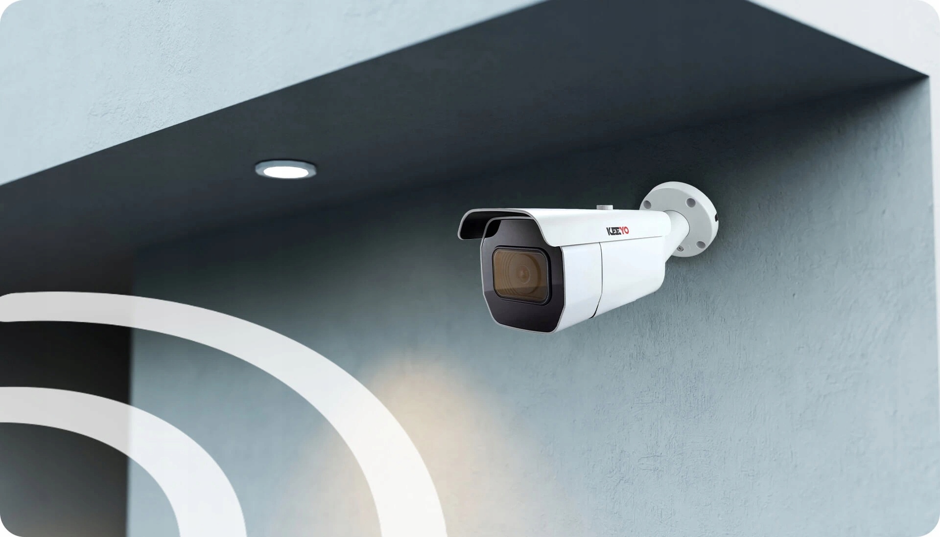 Zestaw monitoringu firmy IP KEEYO 14x LV-V-IP5M25TF-ADC 5Mpx odstraszanie - obrazek 8