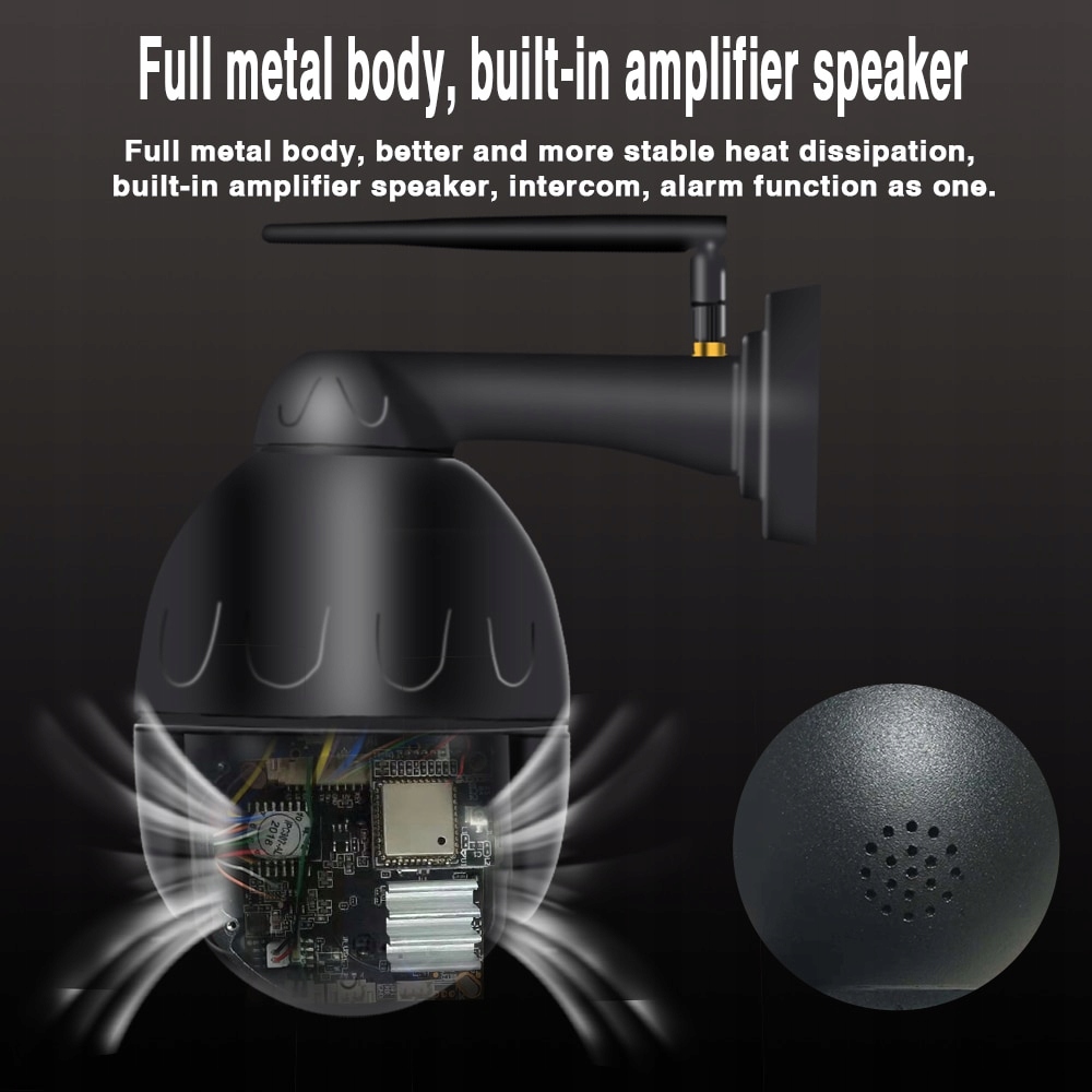 KAMERA OBROTOWA WIFI 8MPX 4K chmura Auto śledzenie - obrazek 11