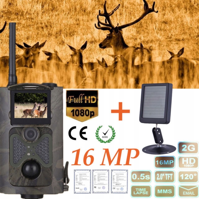 Kamera Leśna 12MPX fotopułapka MMS 3G GSM + SIM - obrazek 7