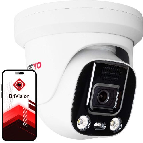 Kamera kopułkowa (dome) IP Keeyo LV-V-IP5M25DF-ADC 5 Mpx