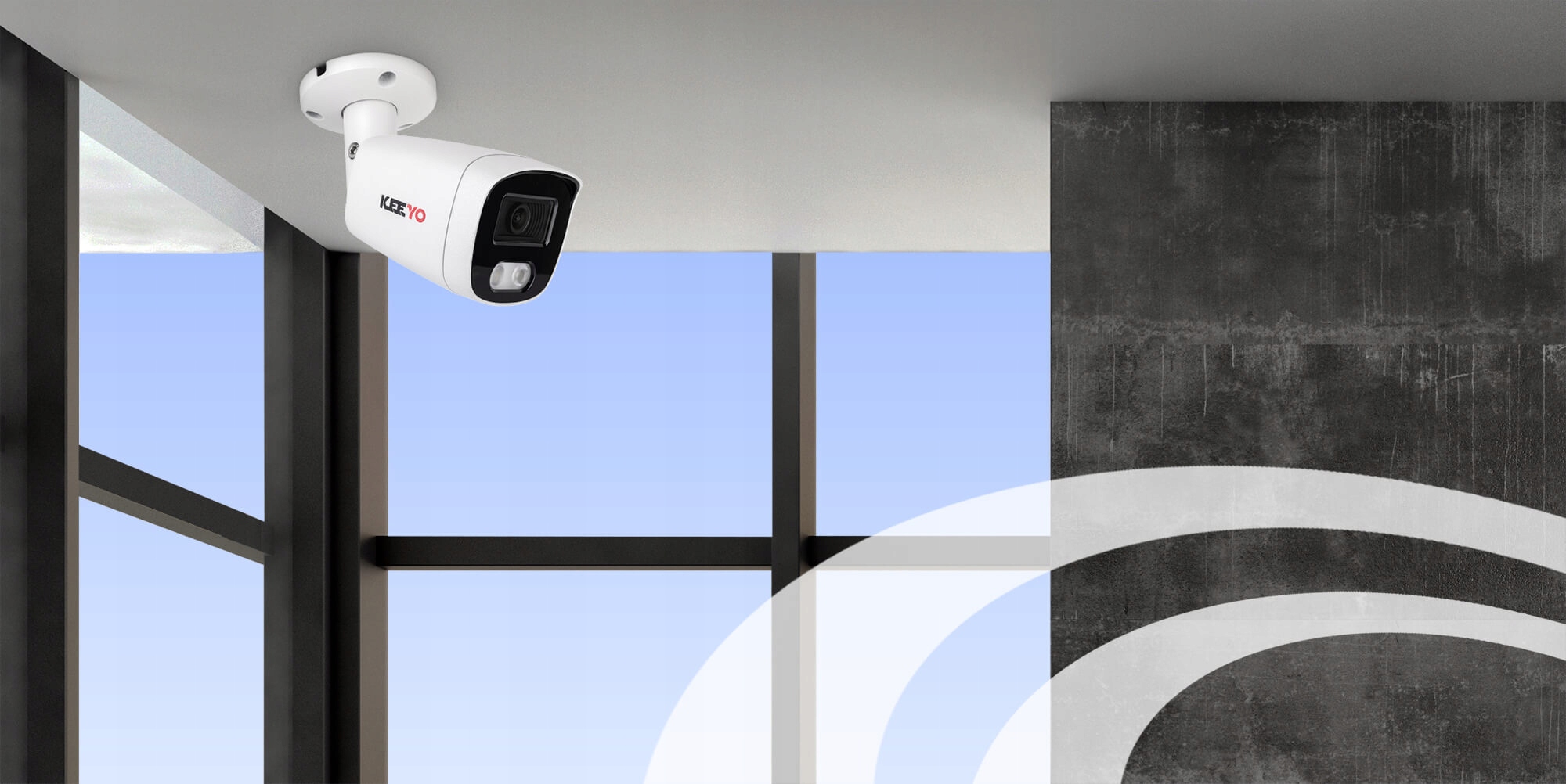 Zestaw monitoringu zewnętrzny IP KEEYO 14x LV-V-IP8M25TF-DL 8Mpx mikrofon - obrazek 11