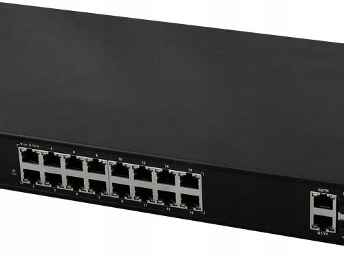 Switch Pulsar SF116WP 18 portów czarny