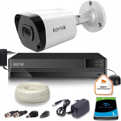 ZESTAW MONITORINGU KENIK Zewnętrzna Kamera 4W1 KG...