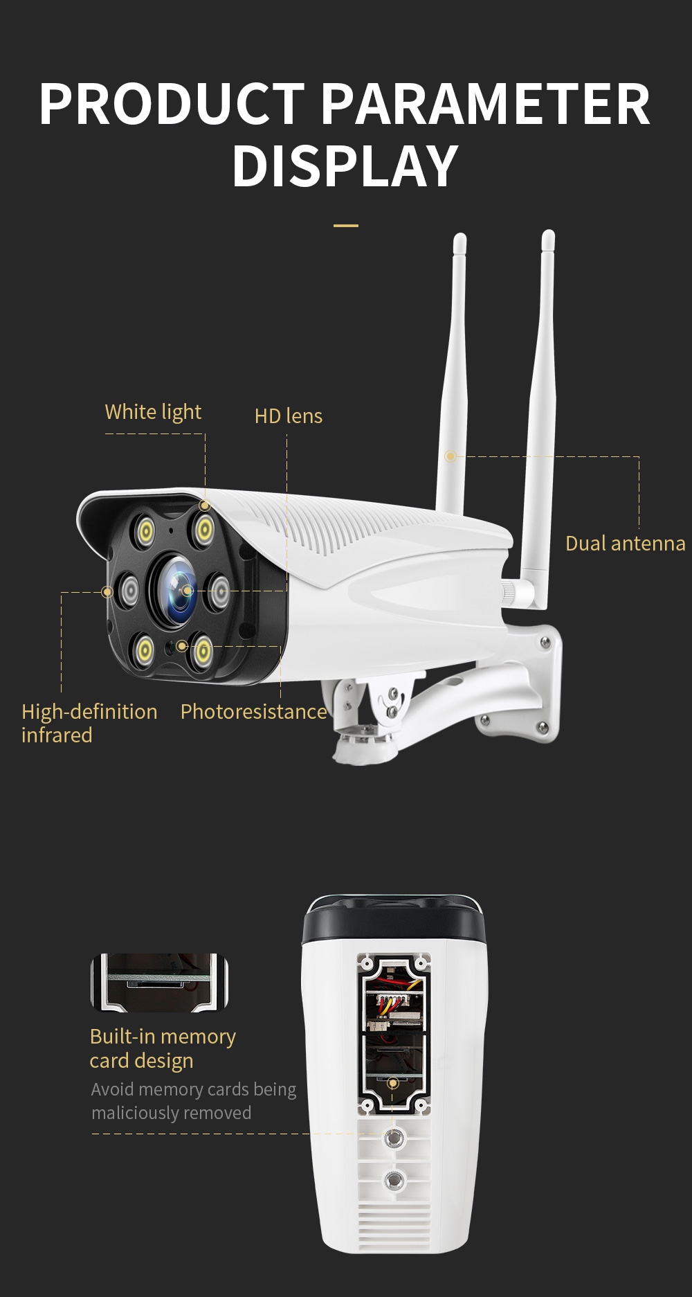 KAMERA GSM LTE 4G 3G ZEW BEZPRZEWODOWA FULLHD - obrazek 5