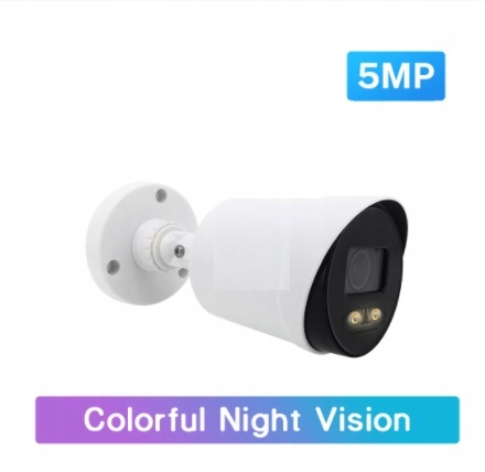 Kamera 5MP AHD,HD-CVI,HD-TVI Kolorowy obraz nocą !