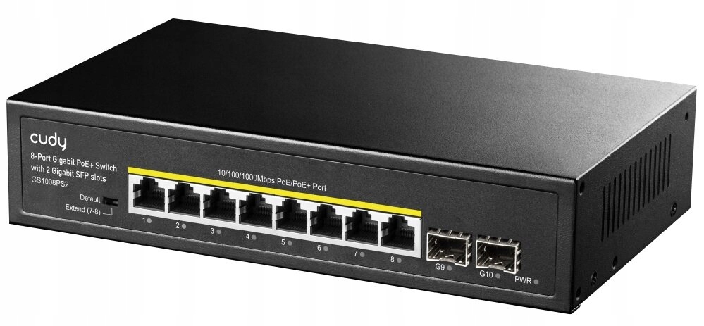 Switch CUDY GS1008PS2 - obrazek 2