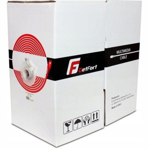 KABEL GETFORT CAT.5E U/UTP PVC SKRĘTKA 305M