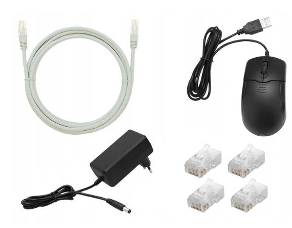 Zestaw do monitoringu dom kamera zewnętrzna IP 10x IPC-B141H-C 4MPx IR 20 m - obrazek 6