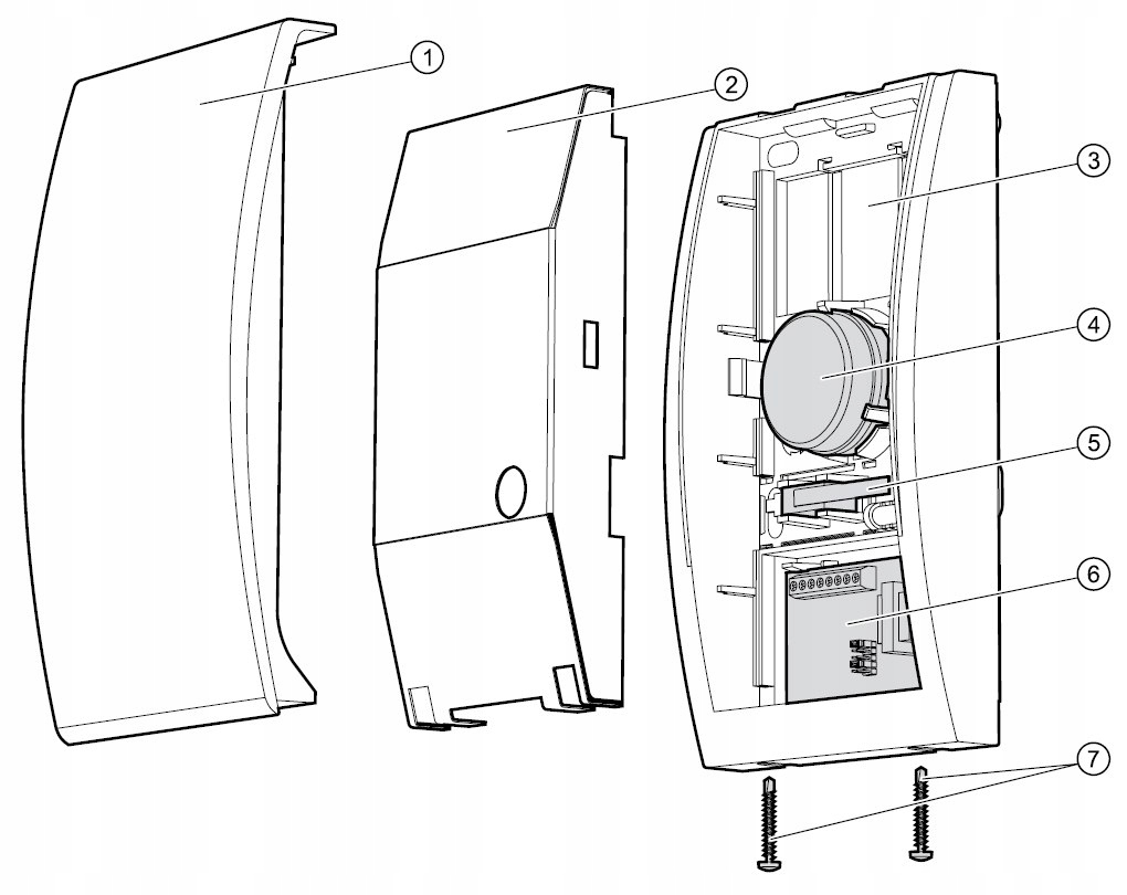 Sygnalizator zewnętrzny SP-4002-R satel - obrazek 3