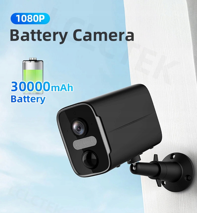 CZARNA KAMERA 4G Z MEGA MOCNĄ BATERIĄ 3000mAh - obrazek 2