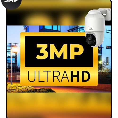 Kamera IP wewnętrzna, zewnętrzna TAIO na kartę SIM solarna TAIO ARGO 3