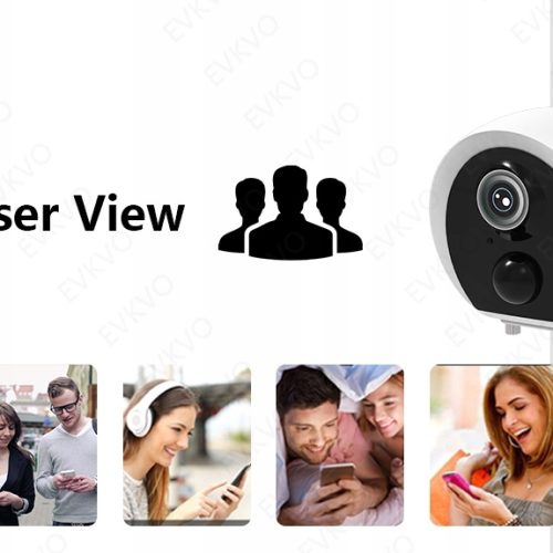 KAMERA WIFI 4K NA BATERIE Z PANELEM SOLARNYM TUYA