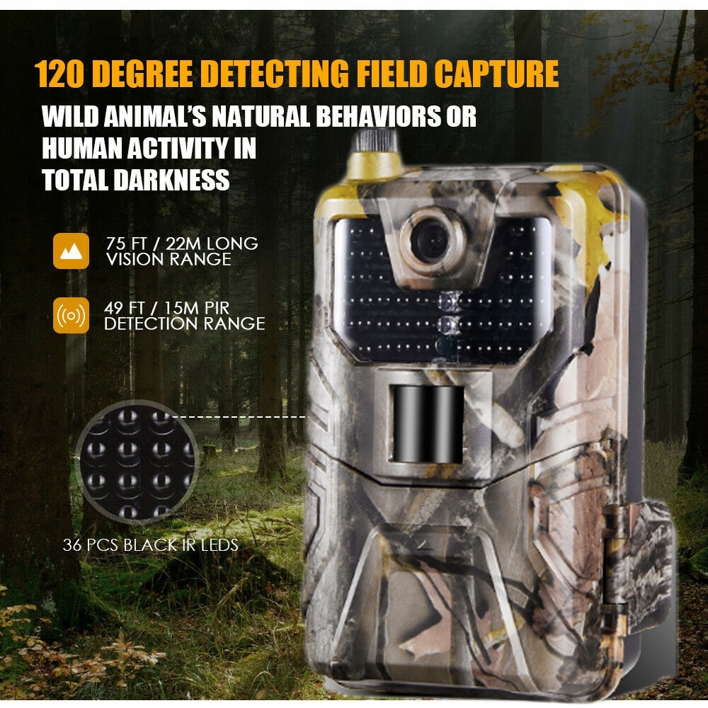 Fotopułapka 4G kamera leśna 20MPx GSM MMS e-MAIL - obrazek 3