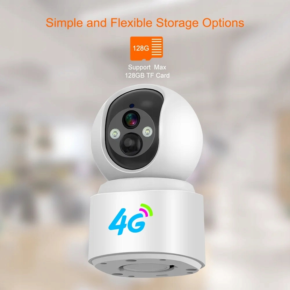 G-VISION JH09 kamera obrotowa 4g LTE na kartę sim v380 4mpx - obrazek 5