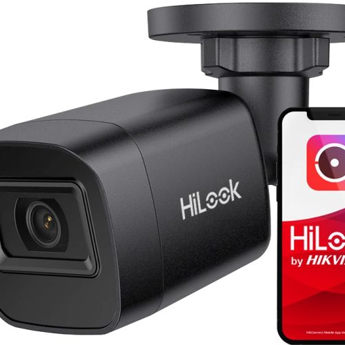 Kamera IP wewnętrzna, zewnętrzna HiLook IPC-B141H-C BLACK Hilook Hikvision