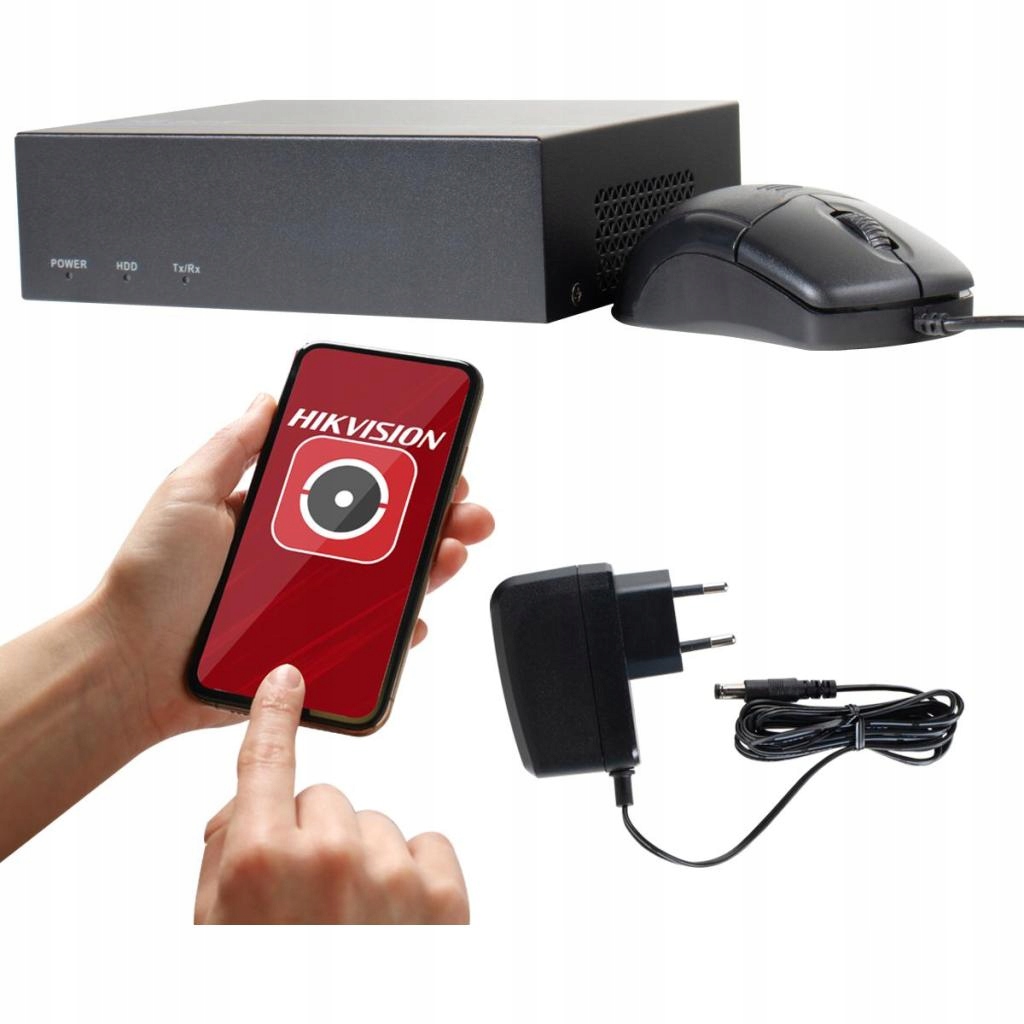 Rejestrator Hikvision 4 kanałowy 2MP SSD-DVR-2MP - obrazek 3