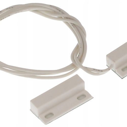 Czujka magnetyczna boczna Satel B-1 biała 100 V