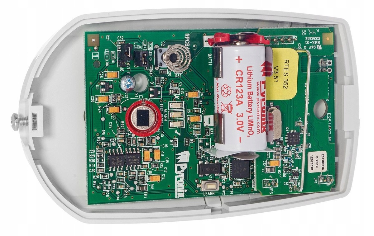 Czujnik ruchu czujka PIR alarm KX12DQ-WE - obrazek 3