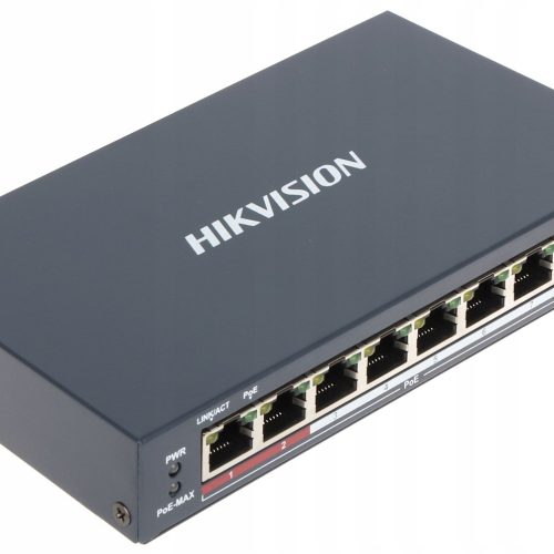 SWITCH POE DS-3E0109P-E(C) 8-PORTOWY Hikvision