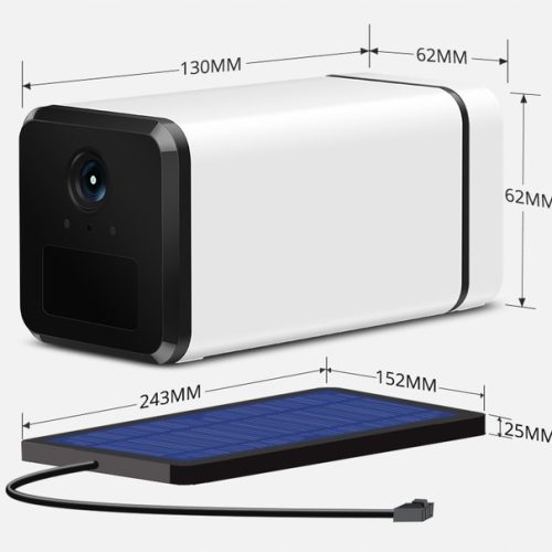 KAMERA IP BEZPRZEWODOWA SOLARNA 4G LTE WiFi 2MPX