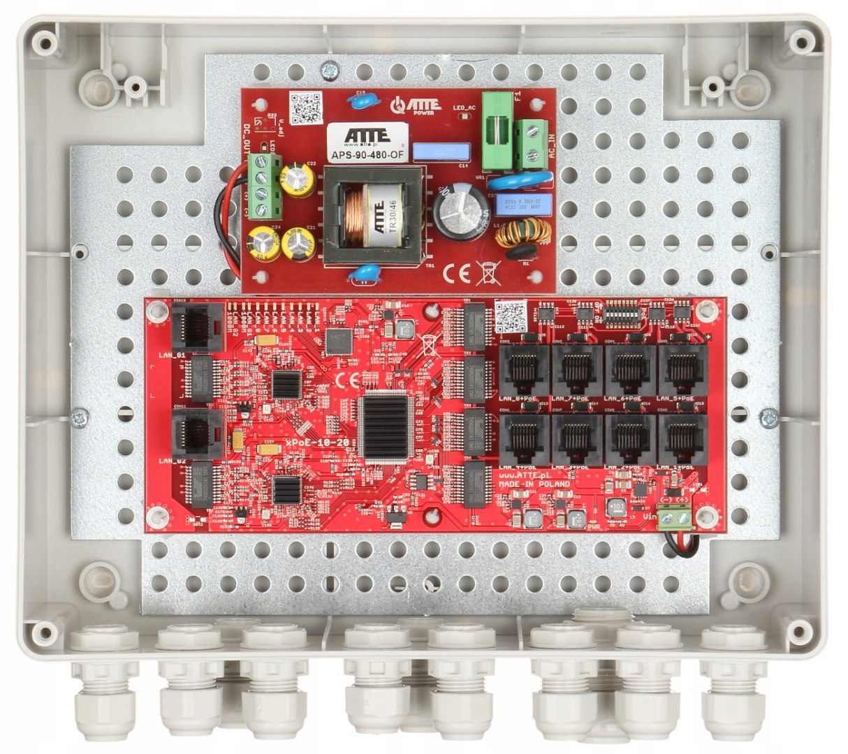 SWITCH POE IP-8-20-L2 8-PORTOWY ATTE - obrazek 7