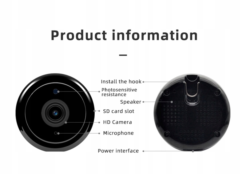 NAJMNIEJSZA Mini kamera WiFi 100% bezprzewodowa - obrazek 8