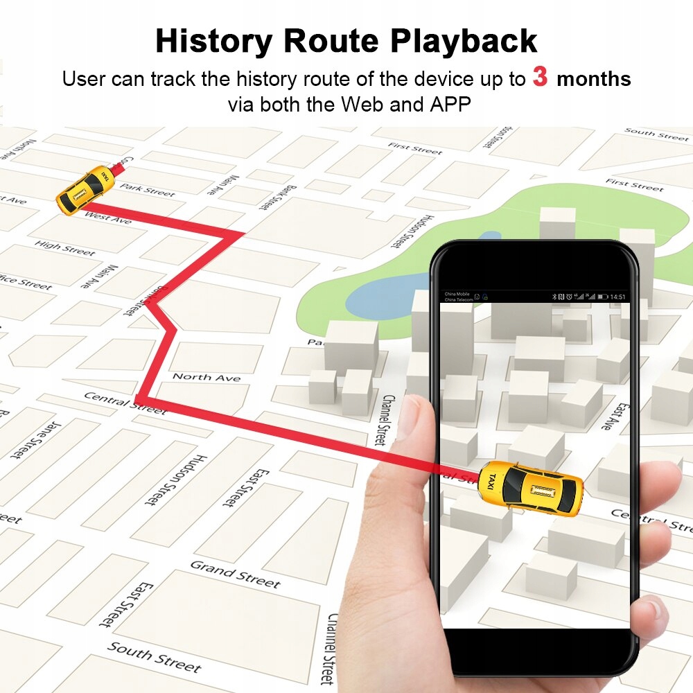 Lokalizator GPS do samochodu Magnes duża bateria - obrazek 15