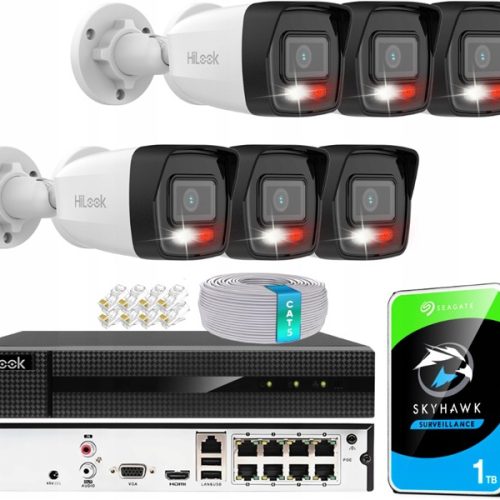 Zestaw monitoringu dom kamera IP 6x IPCAM-B4-30DL ...