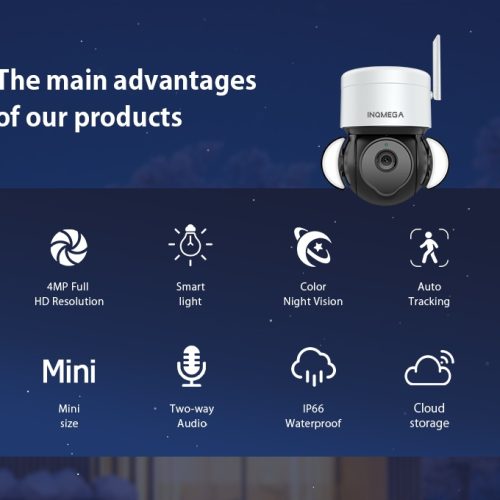 KAMERA OBROTOWA WIFI FULL HD p2p TUYA SMART LIVE