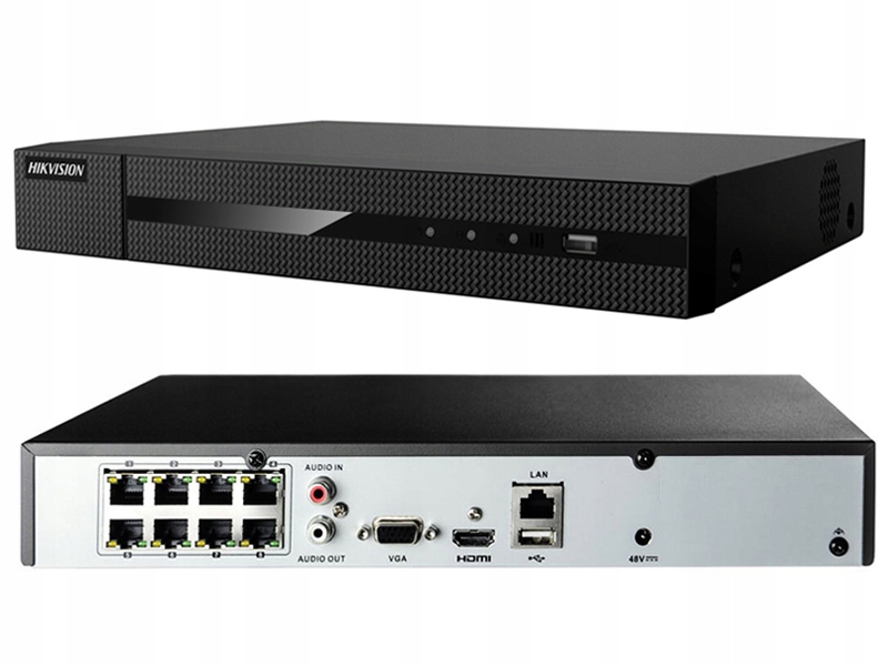 REJESTRATOR IP PoE Hikvision NVR-8CH-POE 8-kanałów - obrazek 6