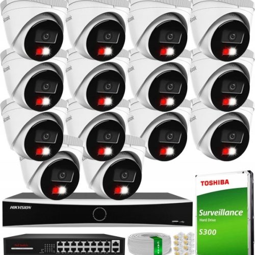 Zestaw monitoringu dom kamera IP 14x IPC-T240HA-LU...