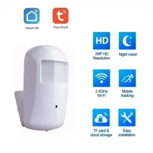 KAMERA WIFI IP W CZUJCE RUCHU PIR TUYA SMART LIVE