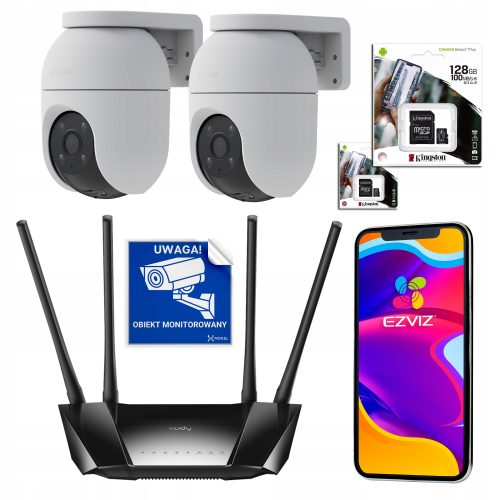 Zestaw do monitoringu Ezviz Monitoring Zewnętrzny...