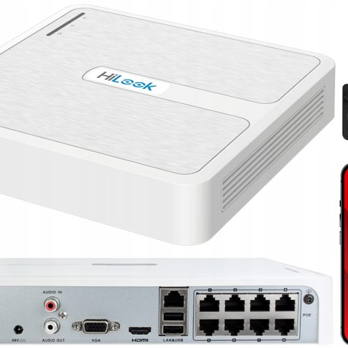 Rejestrator HiLook NVR-8CH-H/8P HiLook by Hikvisio...