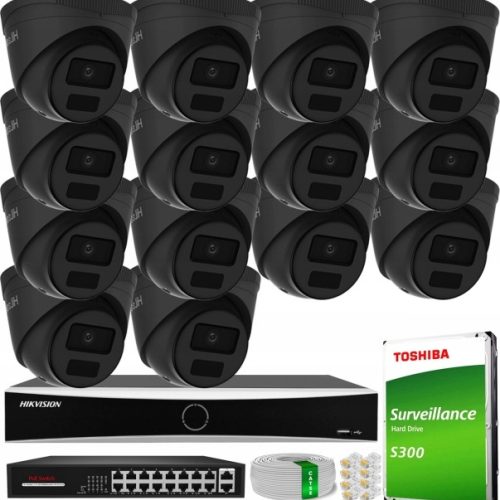 Zestaw monitoringu dom kamera IP 14x IPC-T241H-C B...