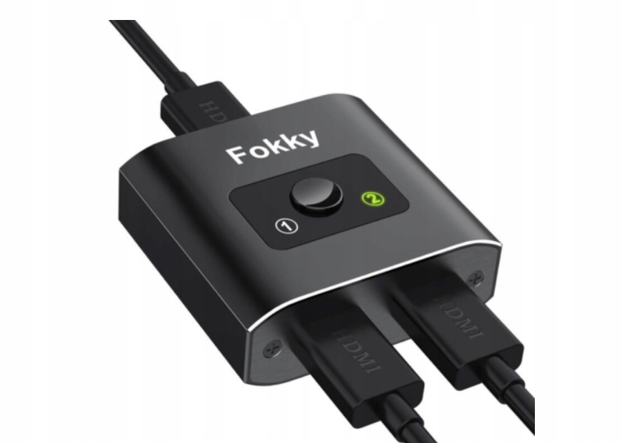 ROZGAŁĘŹNIK HDMI 1 WEJŚCIE 2 WYJŚCIA 3D 4K UHD ROZDZIELACZ HDMI - obrazek 4