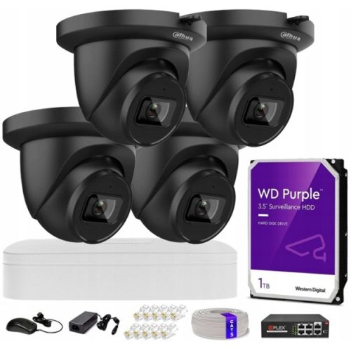 Zestaw monitoringu dom kamera IP 4x IPC-HDW2441TM-...