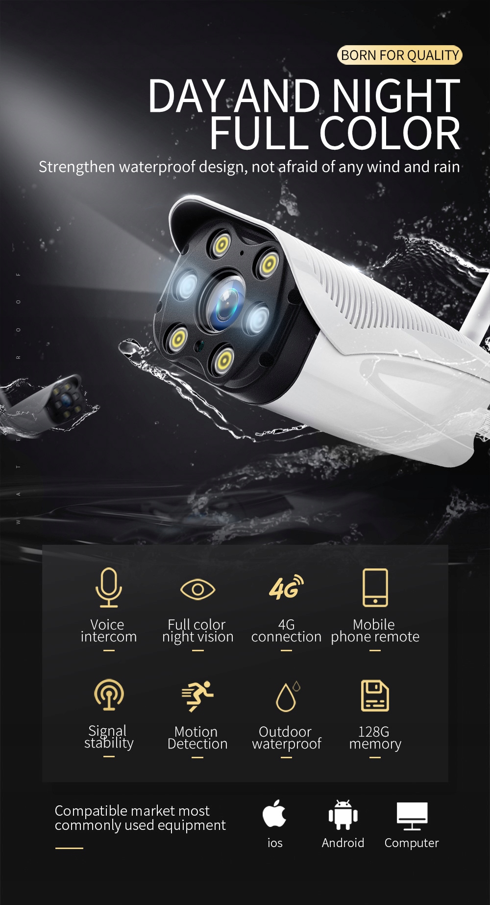 KAMERA GSM LTE 4G 3G ZEW BEZPRZEWODOWA FULLHD - obrazek 8
