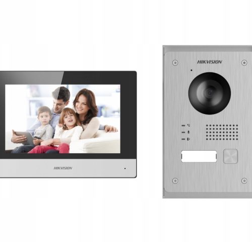 ZESTAW WIDEODOMOFONOWY HIKVISION DS-KIS703Y-P