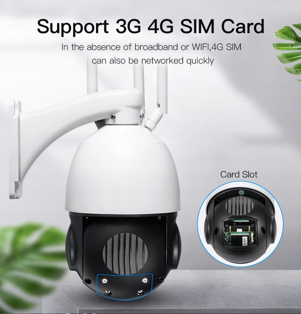 KAMERA OBROTOWA Z INTERNETEM KARTY SIM 5MPX IR100 - obrazek 6