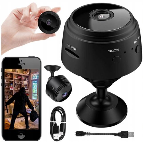 Mini kamera Kamera szpiegowska mini WiFi Full HD (...