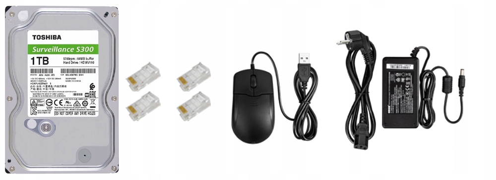 Zestaw do monitoringu dom kamera IP 7x IPC-B222-APF40 2MPx IR 60 m - obrazek 4