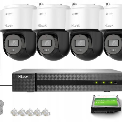 Zestaw do monitoringu dom firma kamera 4x PTZ-N4MP...