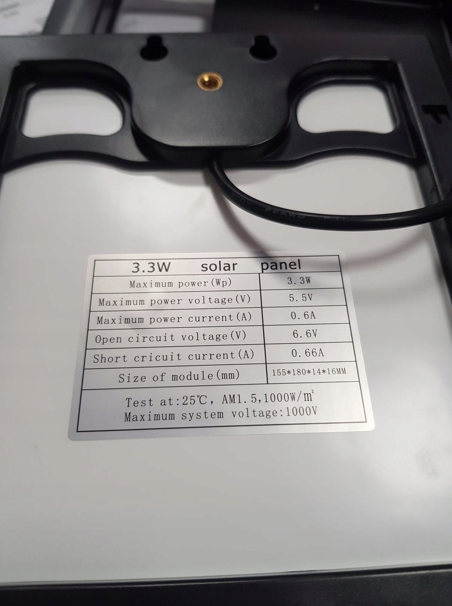 Panel solarny do kamer wifi 4G na baterie LJ18650 - obrazek 6