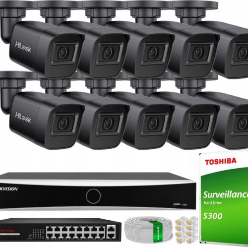 Zestaw monitoringu dom kamera zewnętrzna IP 10x I...