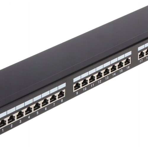 Patch panel RJ-45 PP-24/RJ6-C/FTP-S