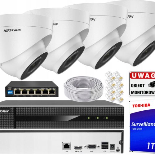 Zestaw do monitoringu Hikvision Zestaw Monitoringu...