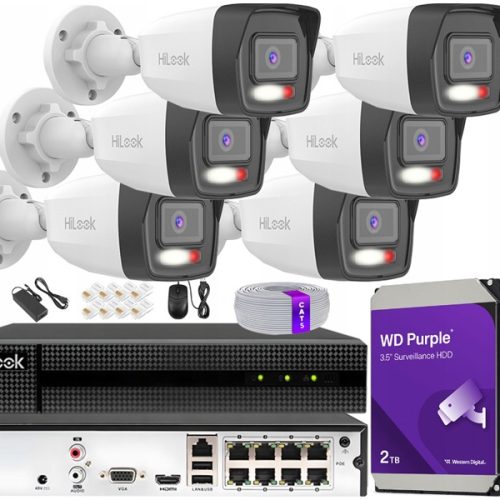 Zestaw monitoringu dom kamera IP 6x IPCAM-B6-30DL ...