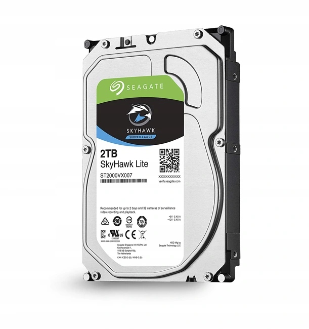 Dysk twardy Seagate SkyHawk 2TB SATA III 3,5" - obrazek 6